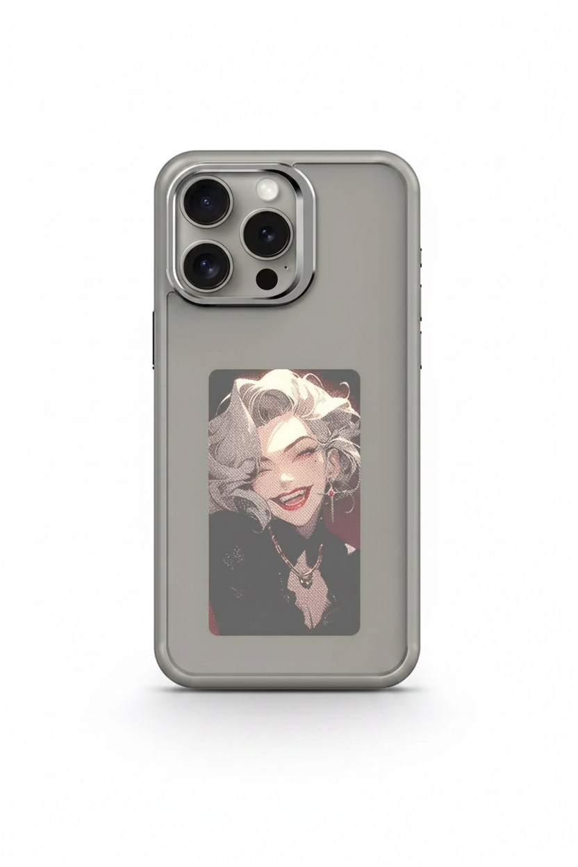 Coque blanche E-Ink premium