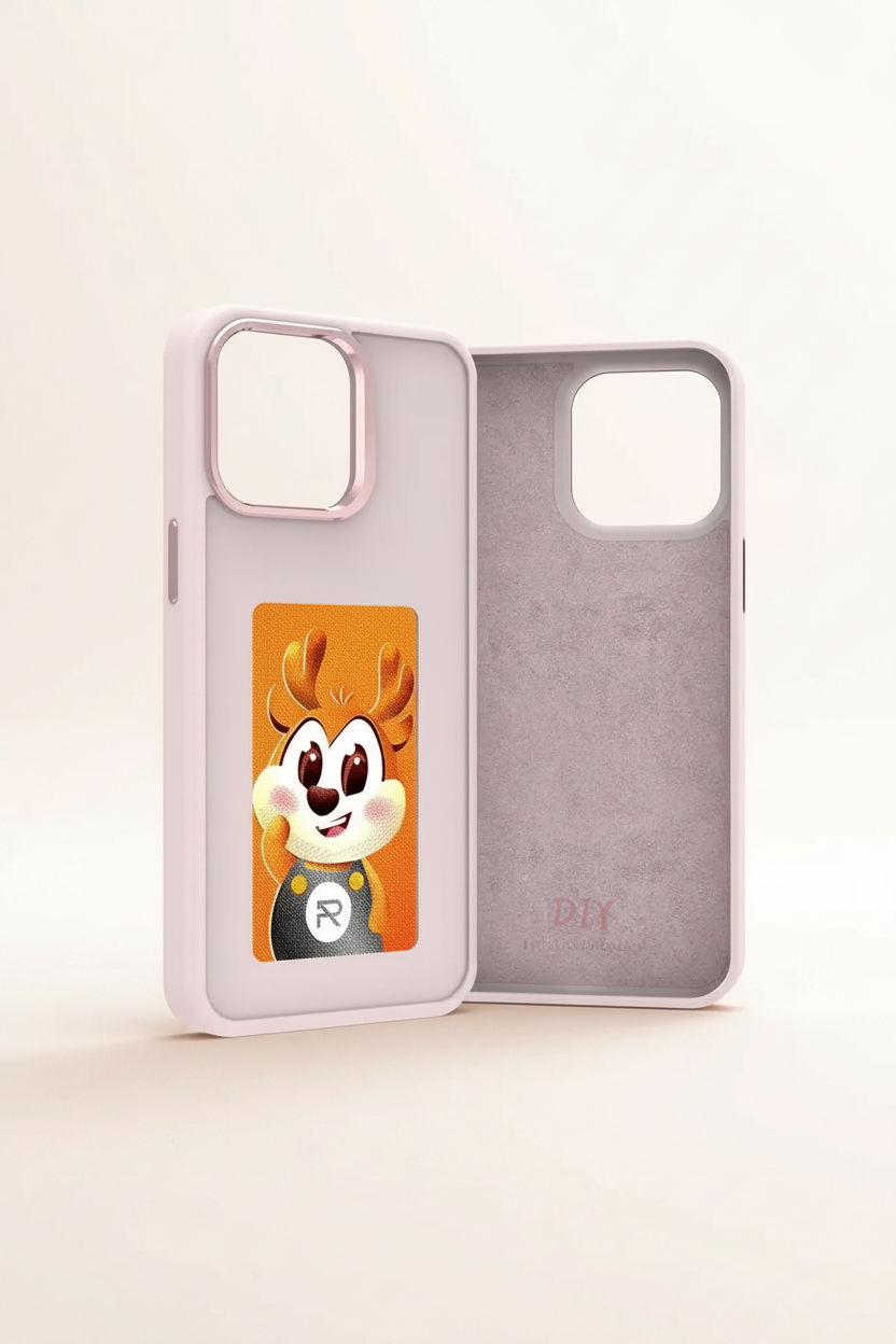 Coque rose E-Ink premium